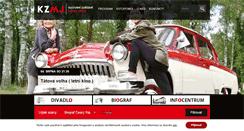 Desktop Screenshot of kzmj.cz