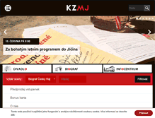 Tablet Screenshot of kzmj.cz